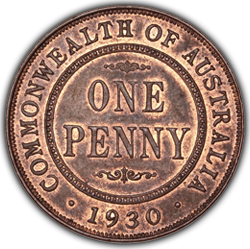 Finest Known 1930 Penny